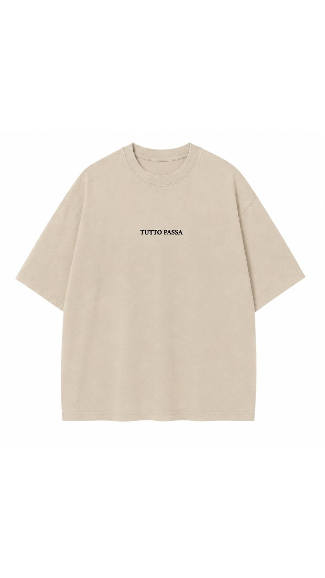 VAI PIANO oversized tee