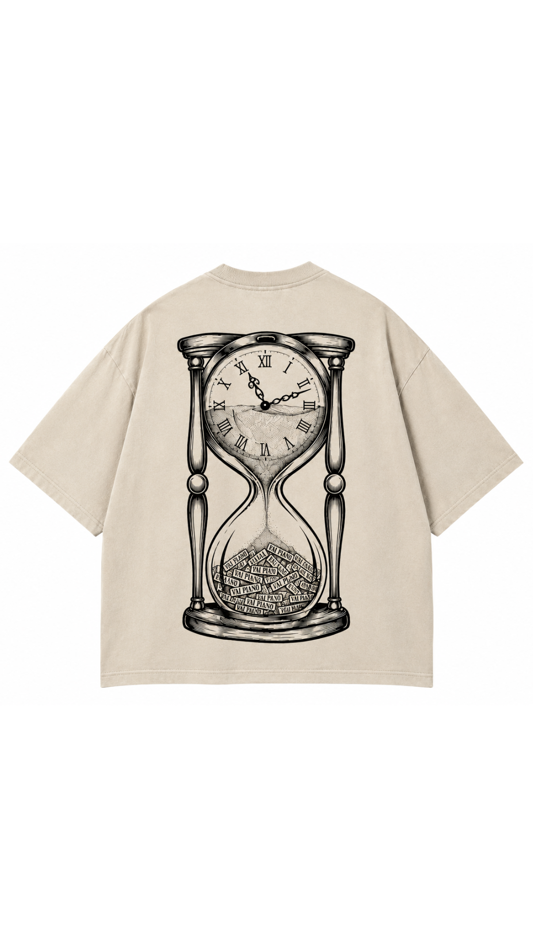 VAI PIANO oversized tee